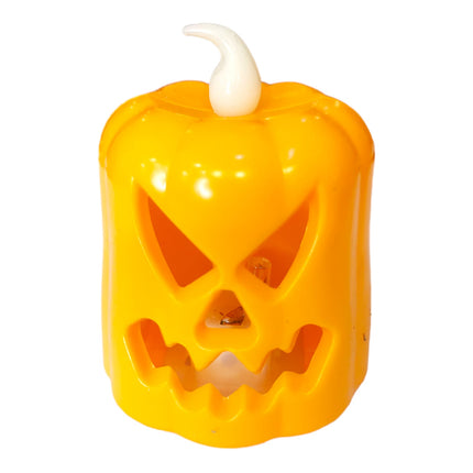 12 Lampará calabaza con luz $12.5 c/u