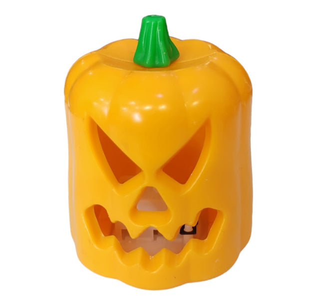 12 Lampará calabaza con luz $12.5 c/u