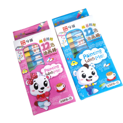 12 CRAYOLAS OSITOS A $1.9 C/U