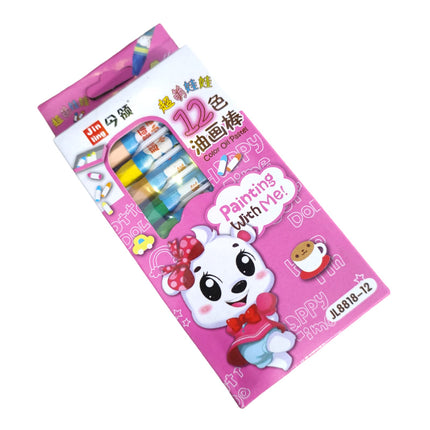 12 CRAYOLAS OSITOS A $1.9 C/U