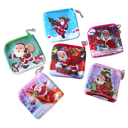 12 Monedero Santa Claus $5.9 c/u