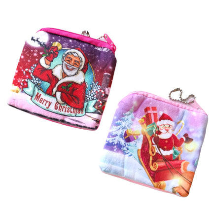 12 Monedero Santa Claus $5.9 c/u