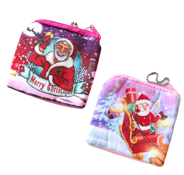 12 Monedero Santa Claus $5.9 c/u