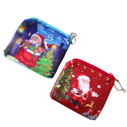 12 Monedero Santa Claus $5.9 c/u