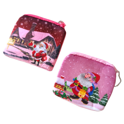 12 Monedero Santa Claus $5.9 c/u