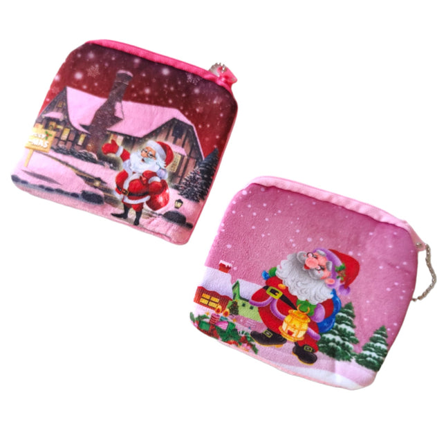 12 Monedero Santa Claus $5.9 c/u