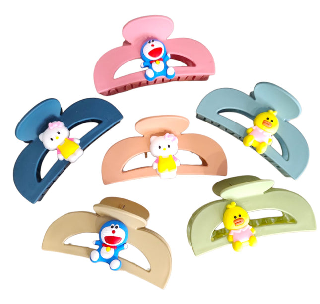 12 Pinzas Cabello Pooh Kitty Mimi $9.10 c/u