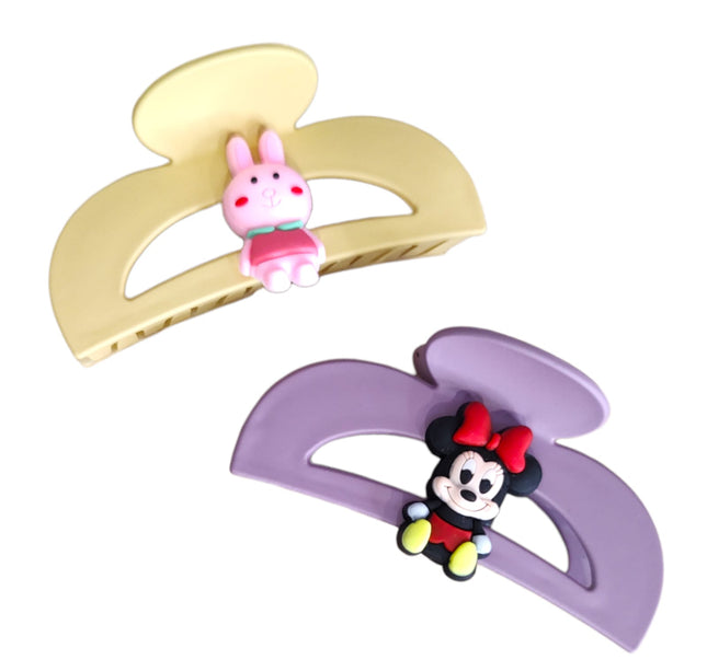 12 Pinzas Cabello Pooh Kitty Mimi $9.10 c/u