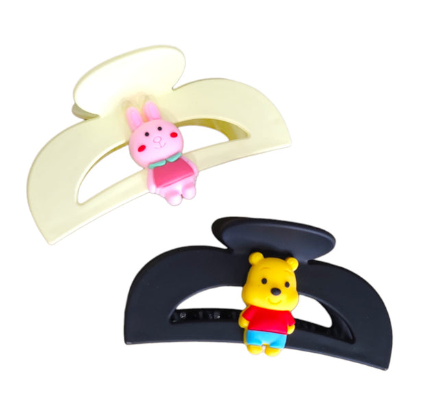 12 Pinzas Cabello Pooh Kitty Mimi $9.10 c/u