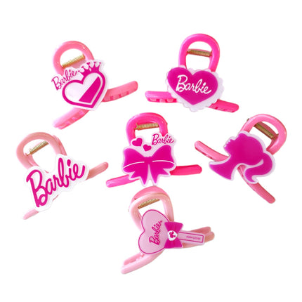 12 Pinzas Barbie Para Cabello $7.80 c/u