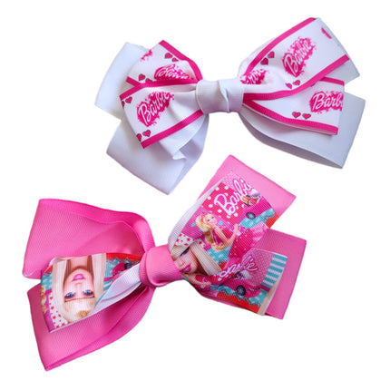 12 Moños barbie grandes 18 cm $12.92 c/u