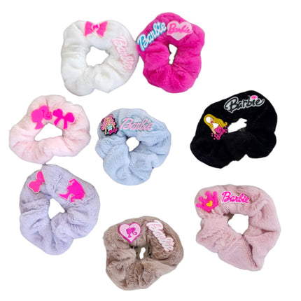 12 Scrunchie/Dona Cabello Barbie $10.79 c/u