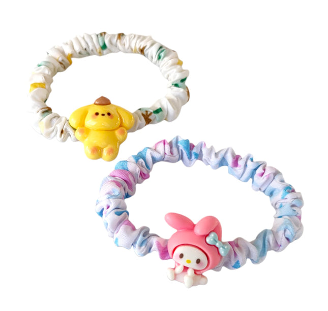 12 Donas Scrunchies amigos Kitty $6 c/u