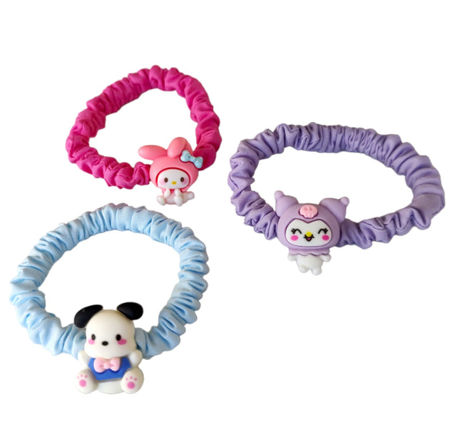 12 Donas Scrunchies amigos Kitty $6 c/u