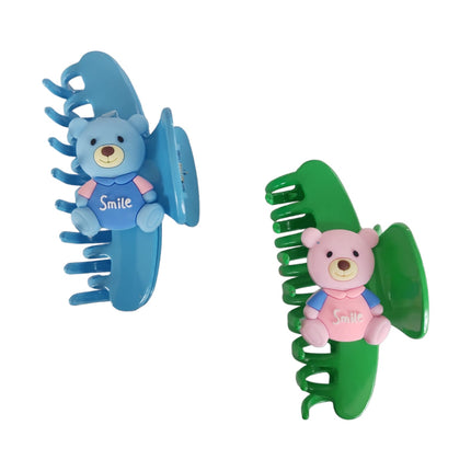 12 Pinzas para cabello ositos $9.66 c/u