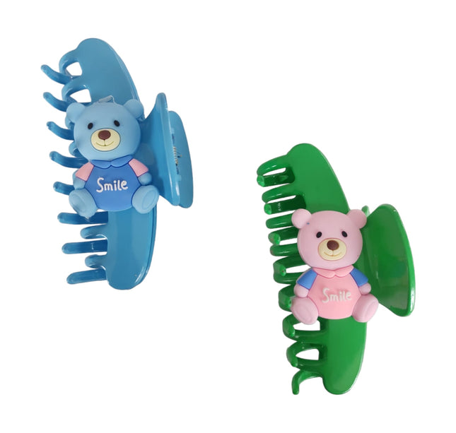 12 Pinzas para cabello ositos $9.66 c/u