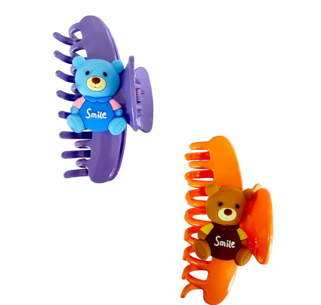 12 Pinzas para cabello ositos $9.66 c/u