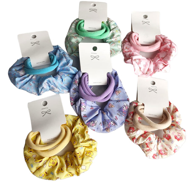 12 Ligas Scrunchies Liga Colors Kitty A $5.20 c/u