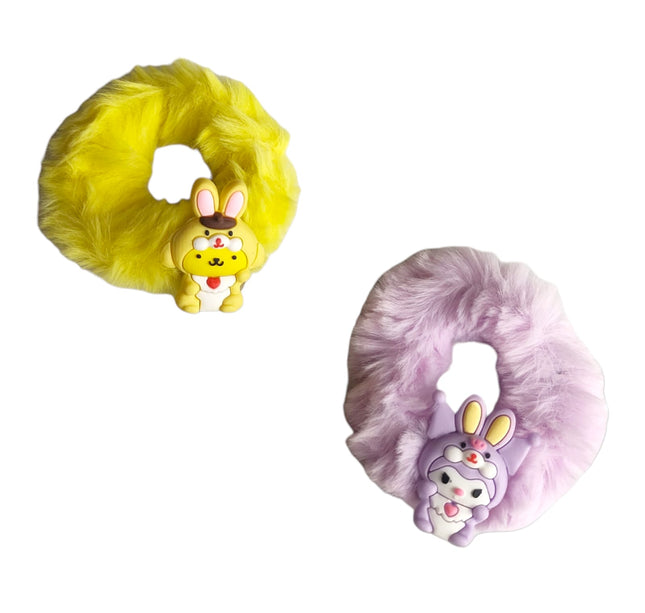 12 Scrunchies luz amigos kitty sanrio $6.80 c/u