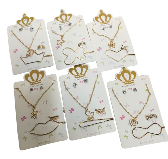 12 Set de Accesorios Princesa $8.45 c/u