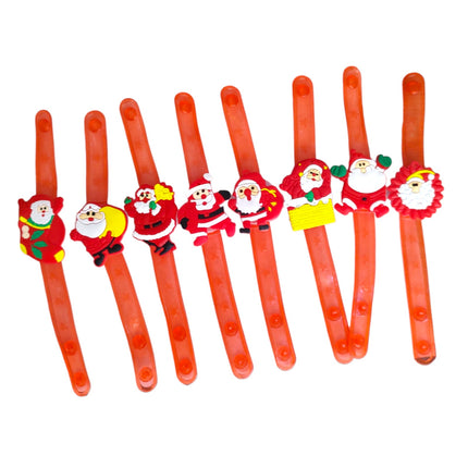 12 Pulseras Navideñas con Luz $4.9 c/u