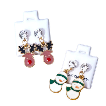 36 Par de aretes Navideños  $7.5 c/u