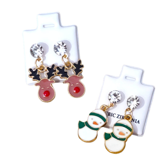 36 Par de aretes Navideños  $7.5 c/u