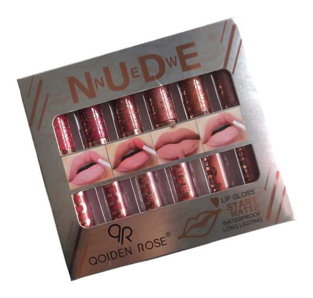 Sets 6 Labiales Líquidos Nude