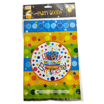 12 Paquetes Bolsas para Dulces Fiesta $14.44 c/u