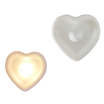 24 Velas de Corazón Luz Led $4.1 c/u