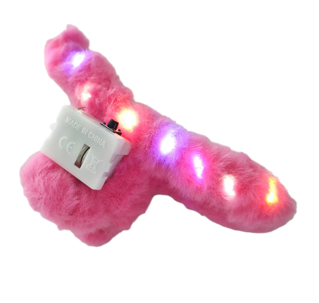 12 Pinzas peluche con luz $12.92 c/u