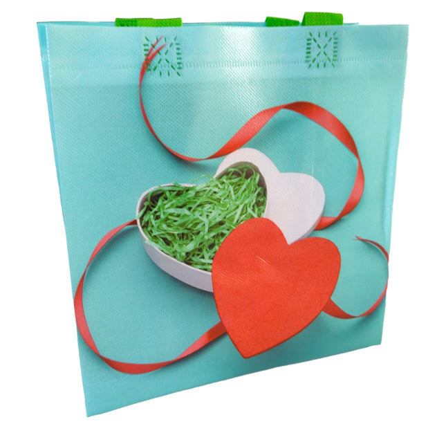 12 Bolsas Reutilizables Amor $6 C/U