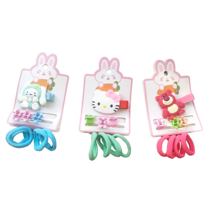 12 Sets De Cabello Kitty Sanrio $6.50 c/u