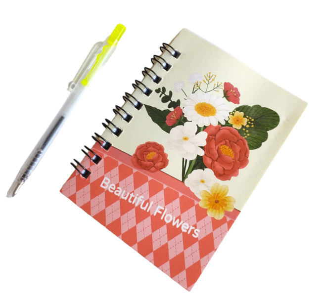 12 Libretas Con Plumas Hermosas $5.20 c/u