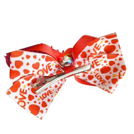 12 Moños Corazones con Luz $11 C/U