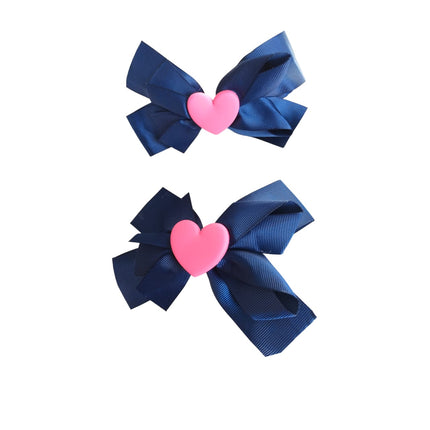12 Moños Amores Corazón $5.85 c/u