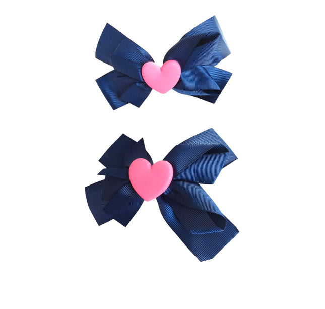 12 Moños Amores Corazón $5.85 c/u