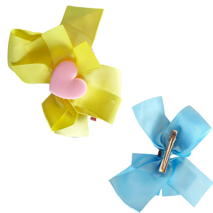 12 Moños Amores Corazón $5.85 c/u