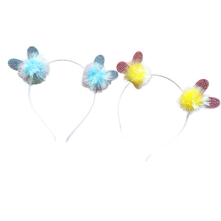 12 Diademas Pompom Orejitas $14.11 c/u