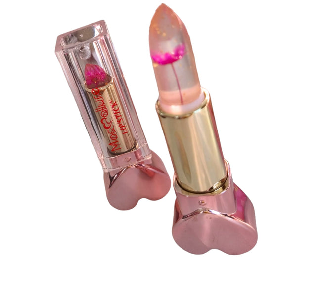 24 Labiales con flor corazón $17.68 c/u