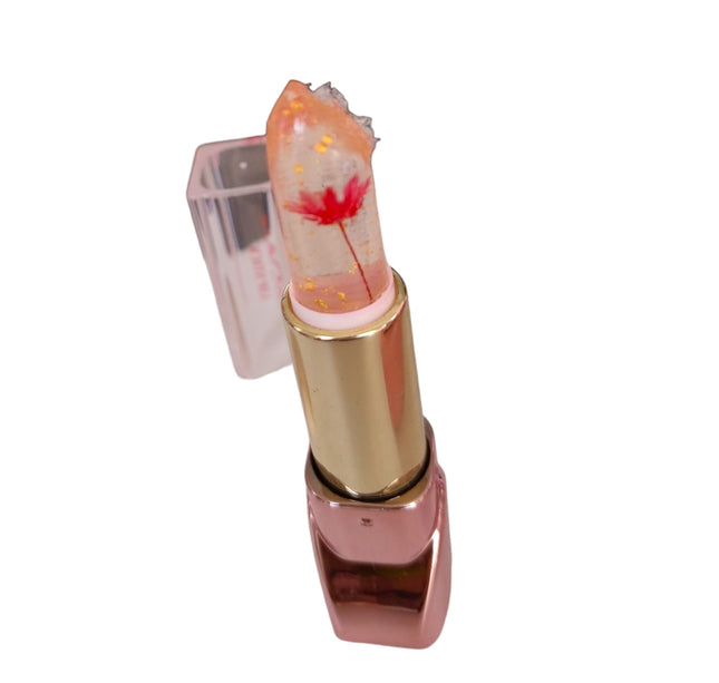 24 Labiales con flor corazón $17.68 c/u