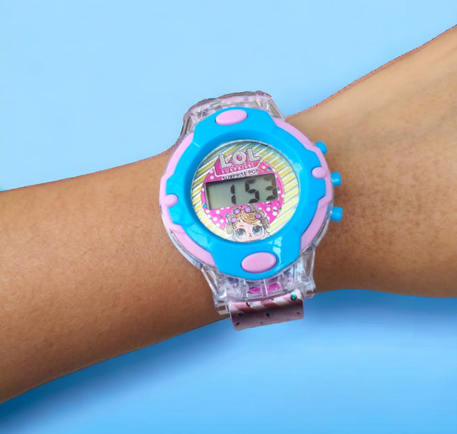 12 Relojes licencias caricaturas $26.52c/u