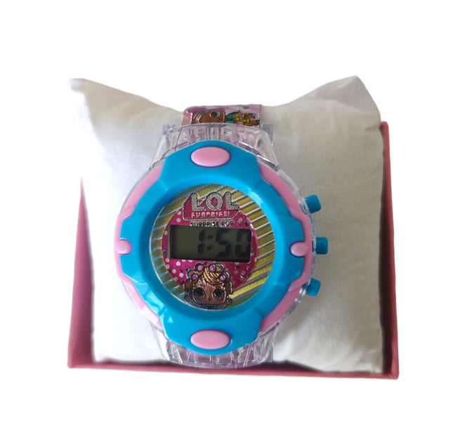 12 Relojes licencias caricaturas $26.52c/u