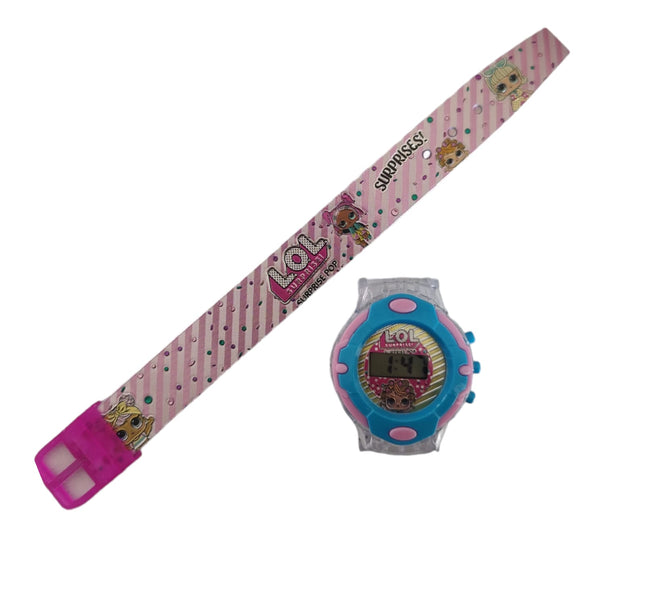 12 Relojes licencias caricaturas $26.52c/u