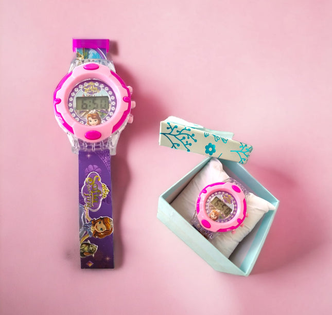 12 Relojes licencias caricaturas $26.52c/u