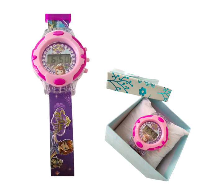 12 Relojes licencias caricaturas $26.52c/u