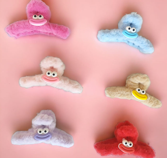 12 Pinzas Peluche Sonrisas $8.45 c/u