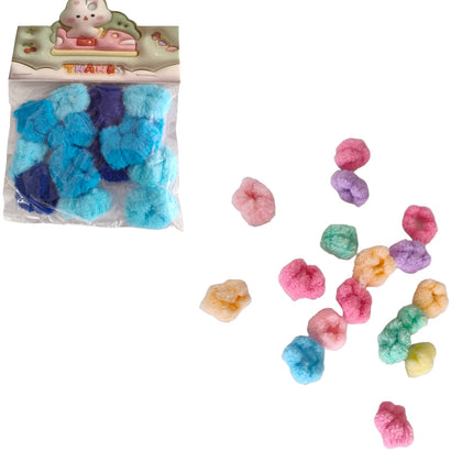 12 Bolsitas Ligas mini Colores $4.16 c/u