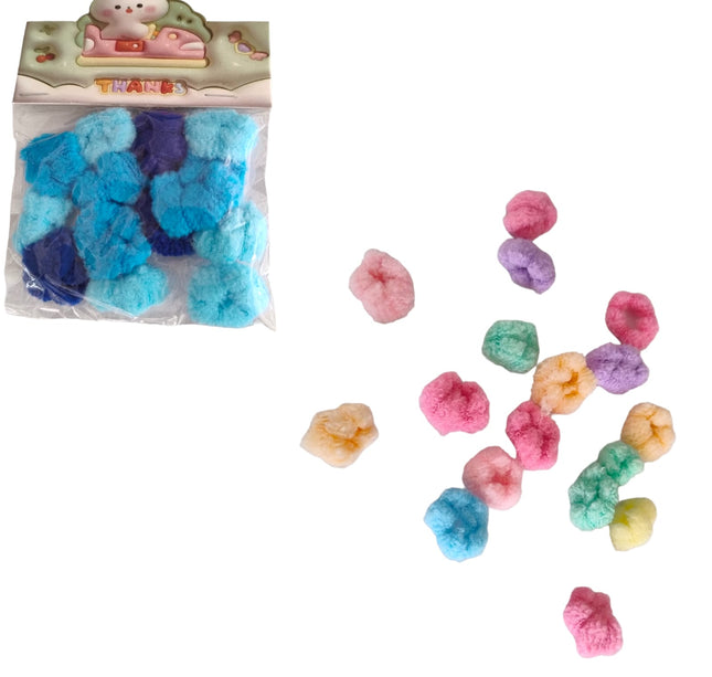 12 Bolsitas Ligas mini Colores $4.16 c/u