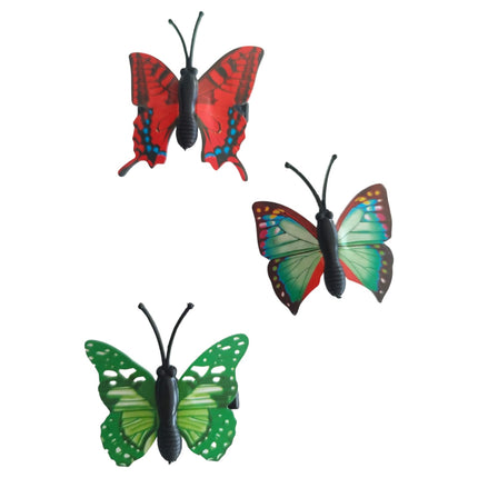 12 Sets 3 Pincitas Hermosas Mariposas $7.15 c/u